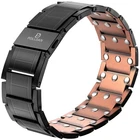 Copper Bracelet 6200G Magnetic Adjustable Men Jewelry 3X Power Black Polldan New. Price: $89.99.
