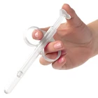 Reusable Refillable Xl Anal Lube Tube Personal Applicator Launcher Clear New. Price: $13.95.