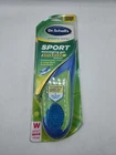 Dr. Scholl's Athletic Series Sport Gel Advance Insoles Sz 6-10 New. Price: $14.95.