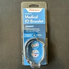 Walgreens - Diabetic Medical Id Bracelet Magnetic New In Package (medium). Price: $9.99.