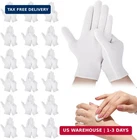 42-PACK White Cotton Gloves, Unisex Soft Sleep Elastic Spa Set Dry Hands New. Price: $21.85.