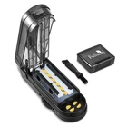 Fullicon Pill Cutter, Adjustable With 3.5" X 1.6" 1.2" H, Black New. Price: $14.76.