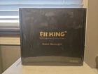 New & Sealed Fit King Cordless Hand Massager Heat Circulation FT-095H-BU 2025. Price: $74.99.