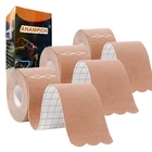 3ROLLS Precut Kinesiology Tape Skin Cotton Elastic Adhesive Athletic Sports New. Price: $13.98.