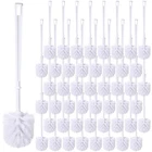 Mimorou 50 Pcs White Toilet Brush, Bathroom Bowl Soft Bristle L... New. Price: $62.87.