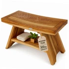 Shower Bench Inch Teak Waterproof Storage Shelf 300LB Capacity Ecodecors New. Price: $369.99.