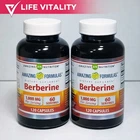 Amazing Formulas Berberine 1000MG 240 Capsules TOTAL(2 Pack )herbal Supplement New. Price: $32.97.