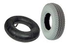 Alveytech 2.80/2.50-4 (9"X3") Mobility Tire And Inner Tube Set With 3/4-2.5-9 New. Price: $58.99.