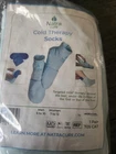 Natracure Cold Therapy Socks - Gel Ice Treatment For Feet, Heels, Swelling New. Price: $15.00.