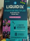 48 Liquid Iv Kids Hydration Multiplier Drink Mix Sticks Concord Grape Ex 8/26+ New. Price: $48.00.
