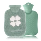 Dslsqd 500ML Hot Water Bottle, 2-IN-1 21.5 * 13.5CM / 8.46 5.3 Inch, Green New. Price: $18.06.