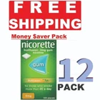 Nicorette Fruit Fusion Stop Smoking Aid Chewing Gum 4MG 105PIECES Pack Of 12 New. Price: $294.99.