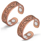 Cigmag 2PCS Copper Rings For Women Adjustable Solid Pure Tree Of Life New. Price: $19.99.