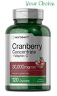 Cranberry Pills 120 Capsules 30,000 Mg + Vitamin By Horbaach New. Price: $14.99.