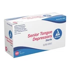 Dynarex 4314 Tongue Depressors Wood Sterile 6" Senior 100/PK New. Price: $14.54.