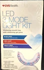 Cvs Health Led 3 Mode Light Teeth Whitening Kit Blue Red Multi New EXP2028. Price: $19.99.