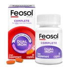 Iron Supplement Caplets Feosol Complete Bifera 30 Count Pack High Absorption New. Price: $1115.99.