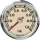 Speedhut L25-OP4-ATQ 2-5/8" Oil Pressure Gauge, 0-150 Psi New. Price: $184.16.