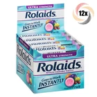 Full Box 12X Rolls Rolaids Ultra Strength Antacid Fruit Tablets 10 Per New. Price: $32.44.