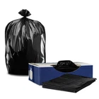 Plasticplace 40-45 Gallon Trash Bags Black, Case Of 100 Garbage New. Price: $42.99.