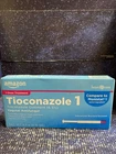 Amazon Basic Care Tioconazole Ointment 6.5 Percent, Vaginal Antifungal, 1-DOSE New. Price: $12.88.