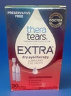 Theratears Extra Dry Eye Therapy Lubricant Drops, 30 Sterile Vials New. Price: $12.49.