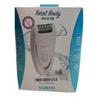Conair Total Body Epilator Women Hair Removal System Model E2 Open. Price: $29.00.