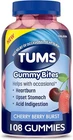Tums Gummy Bites Heartburn & Indigestion Relief Cherry Berry Burst 108 Count New. Price: $38.75.