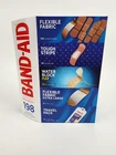 Band-aid Adhesive Bandages, Assorted, 198-COUNT Flexible Tough Water Block New. Price: $22.94.