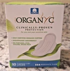 Last One!!! Organyc Cotton Organic Feminine Care Moderate Flow 10 Ct Pads New. Price: $9.00.