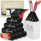 Xlhomo 2.6 Gallon 100 Count Black Trash Bags New. Price: $27.99.
