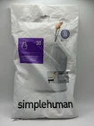 New Simplehuman Liter 1.6-GAL/TYPE-B Custom Fit Liners 30 Count. Price: $15.99.