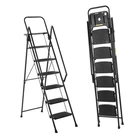 High Folding Step Stool Ladder With Secure Handgrip Anti Slip Feet Tray New. Price: $260.56.