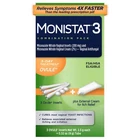 Monistat 3 Day Yeast Infection Treatment For Women, Miconazole Pack Of 1 New. Price: $44.06.