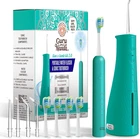 Lion & Lamb 2.0 Electric Toothbrush Water Flosser Combo, Teal New. Price: $84.99.