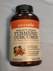 Naturewise Turmeric 2250MG Curcuminoids Bioperine 360 Capsules New. Price: $25.00.