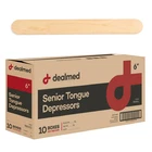 6 Senior Tongue 5000 Non-sterile Wood New. Price: $143.99.