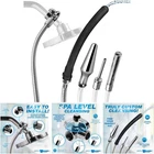 Shower Enema Set 6 Ft Hose Silicone & Aluminum Tips Abs Construction Reusable New. Price: $117.99.