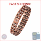 Jecanori Pure Copper For Men, Magnetic Cross Bracelets With 350 New. Price: $37.22.