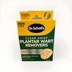 Dr. Scholl's Clear Away Plantar Wart Remover 24 Discs Pads Max Strength New. Price: $10.99.