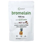 Bromelain With Quercetin, 240 Softgels New. Price: $32.09.