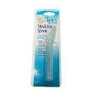 Vtg Apex Clear Medicine Spoon Graduated 2 Tsp Capacity Liquid Medication 90S New. Price: $6.99.