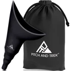 Pitch Trek Female Urination Device, Silicone Standing Pee Funnel Black New. Price: $14.76.