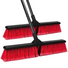 2PK 24" Push Broom Outdoor With 63" Long Handle Stiff Bristles, Heavy Dut... New. Price: $58.17.
