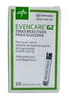 Medline Evencare G2 Blood Glucose Test Strips, 1 Count (pack Of 50) New. Price: $18.00.