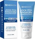 Hermon Jock Itch Antifungal Cream, Ringworm Treatment For Humans, New. Price: $17.99.