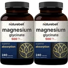 2 Pack Magnesium Glycinate 500MG 480 Capsules New. Price: $54.96.