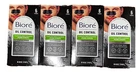 4-PACK Biore Men Charcoal Deep Cleansing Pore Nose STRIPS-6CT (each Pack) New. Price: $22.00.