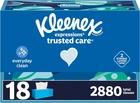Kleenex Expressions Trusted Care Facial Tissues, 18 Flat Boxes, 160 Per New. Price: $61.15.