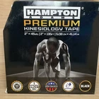 Hampton Adams Premium Kinesiology Tape 2" X 135FT Uncut Waterproof Black New. Price: $39.95.